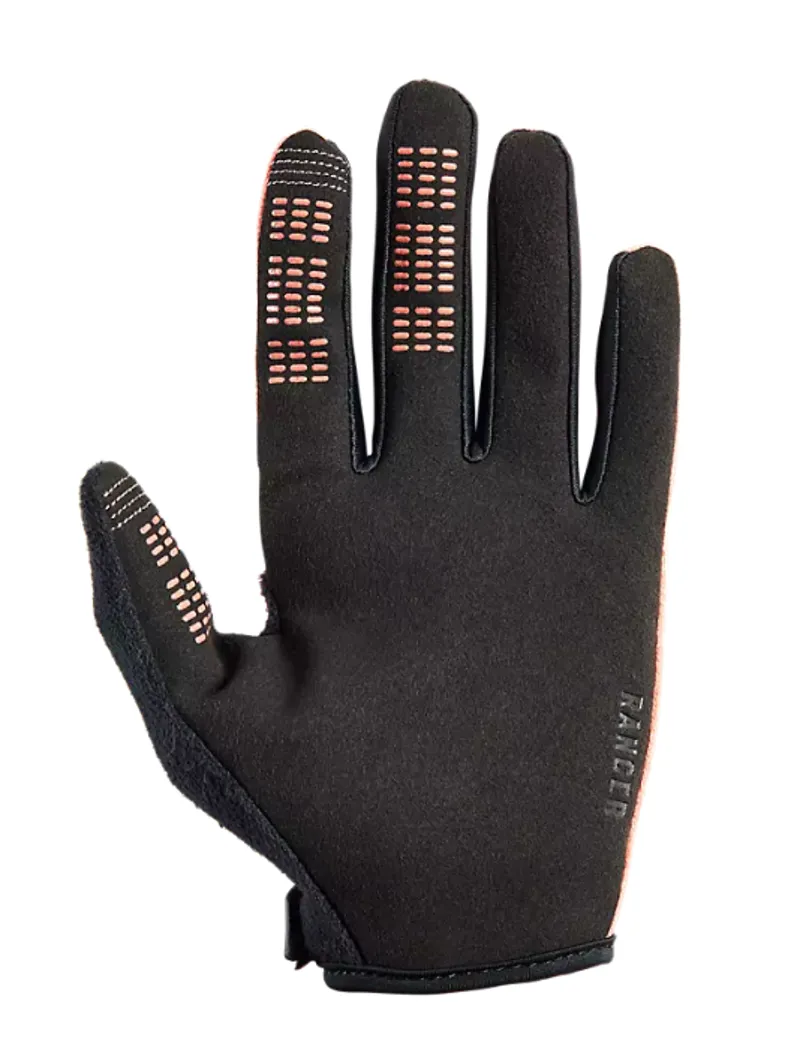 Fox Racing Women's Ranger Full Finger Gloves in Salmon-1